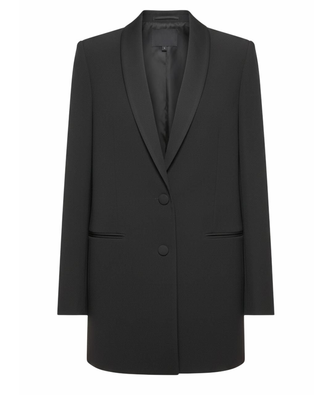 GIVENCHY Черный шерстяной костюм с брюками, фото 1