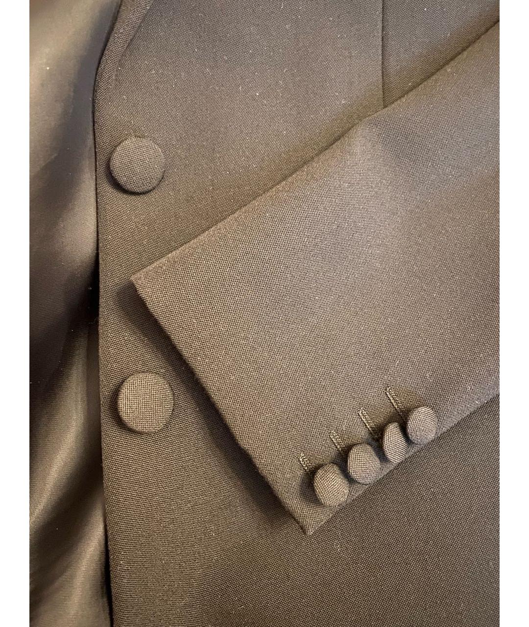 GIVENCHY Черный шерстяной костюм с брюками, фото 3