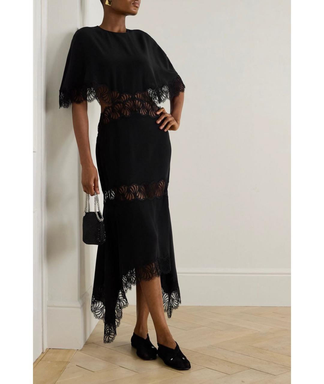 STELLA MCCARTNEY Черное коктейльное платье, фото 2