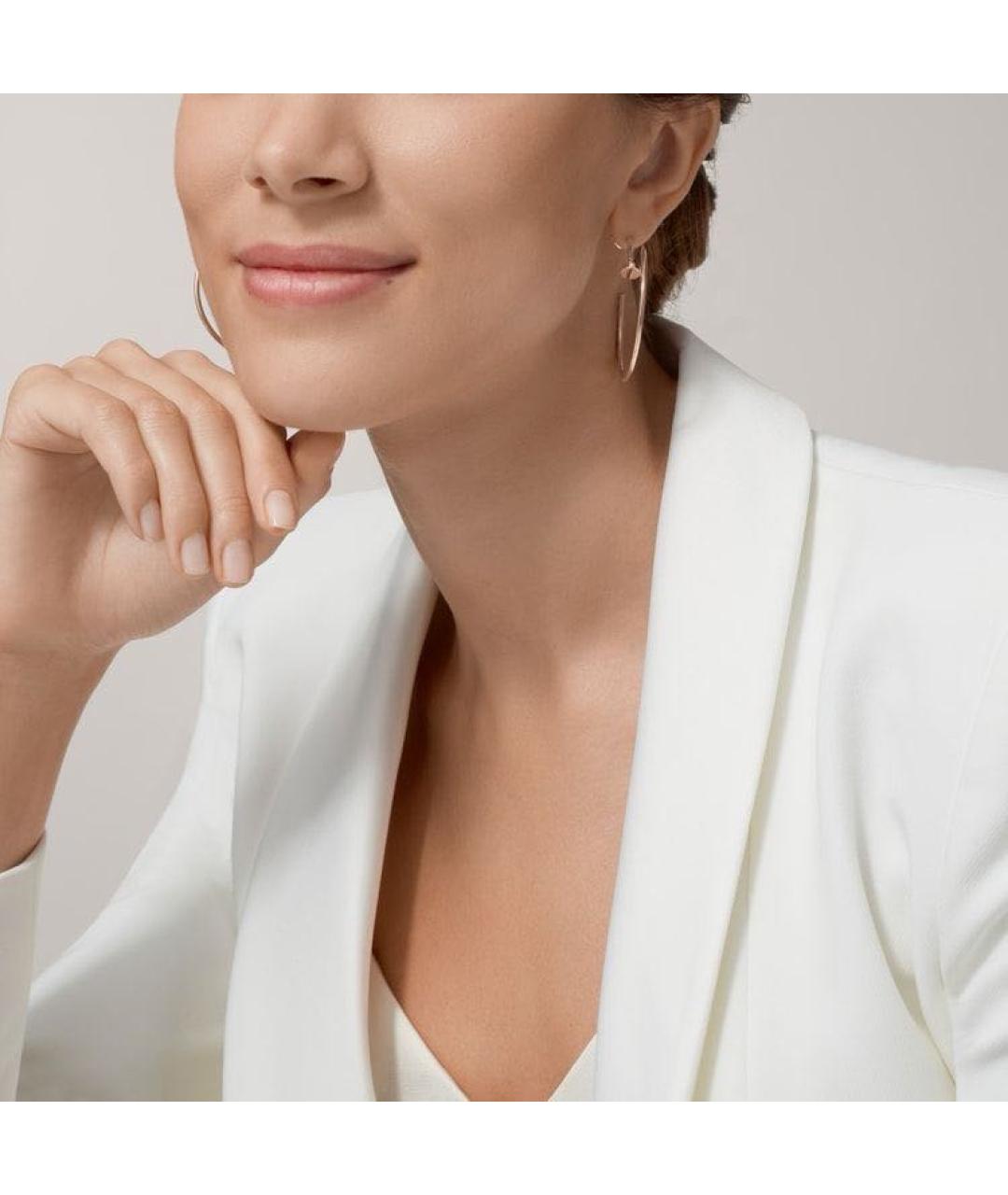 CARTIER Золотые серьги из розового золота, фото 4