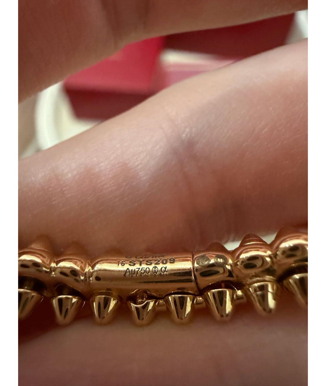 CARTIER Золотой браслет из розового золота, фото 2