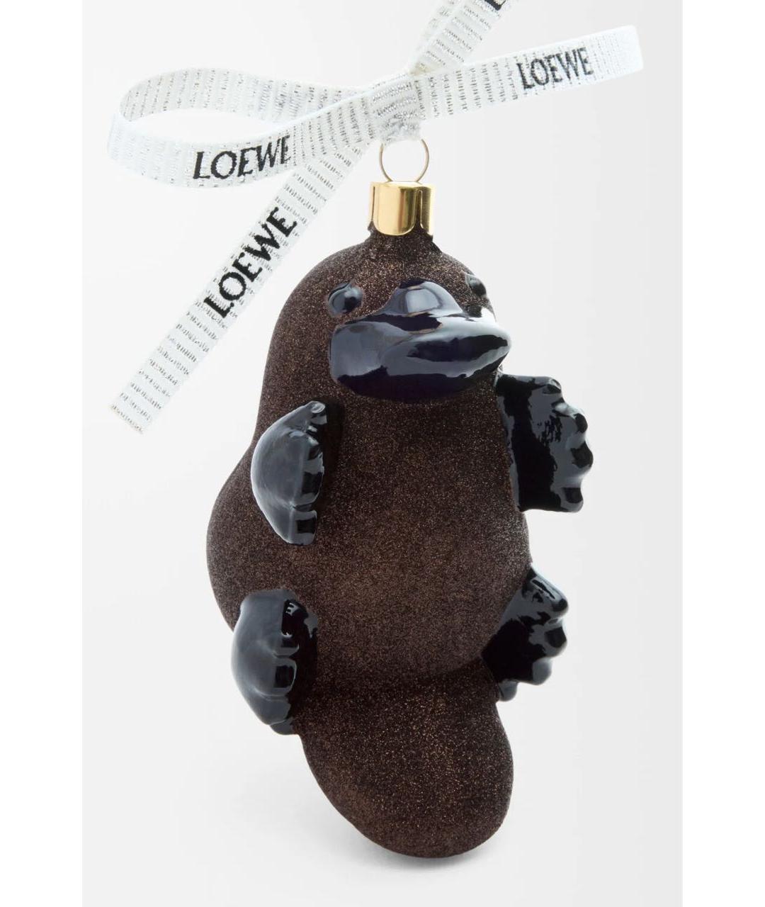 LOEWE Коричневый брелок, фото 3