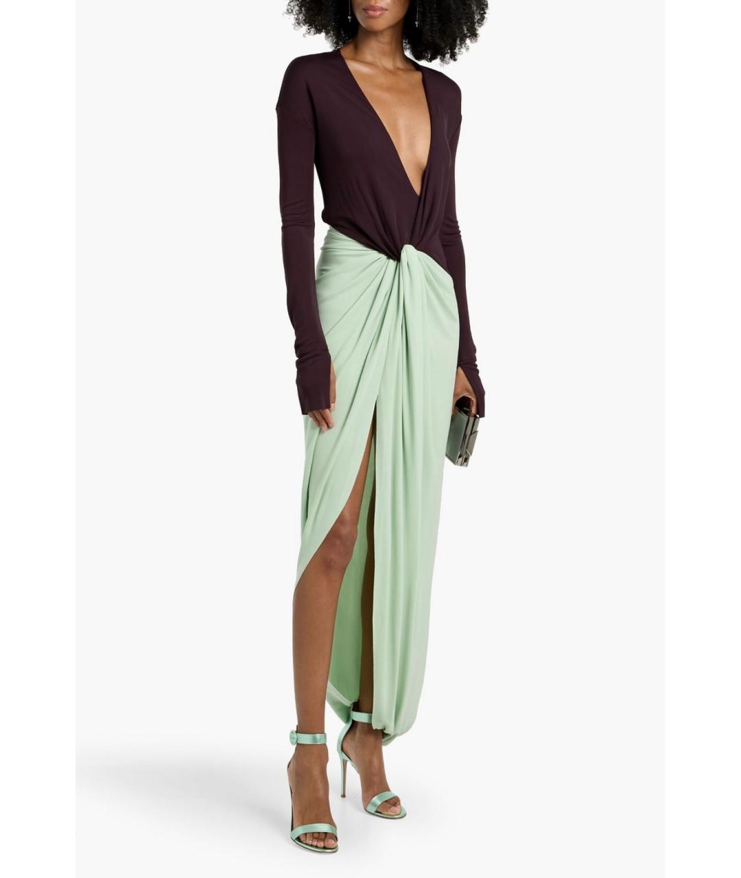 VICTORIA BECKHAM Мульти коктейльное платье, фото 2