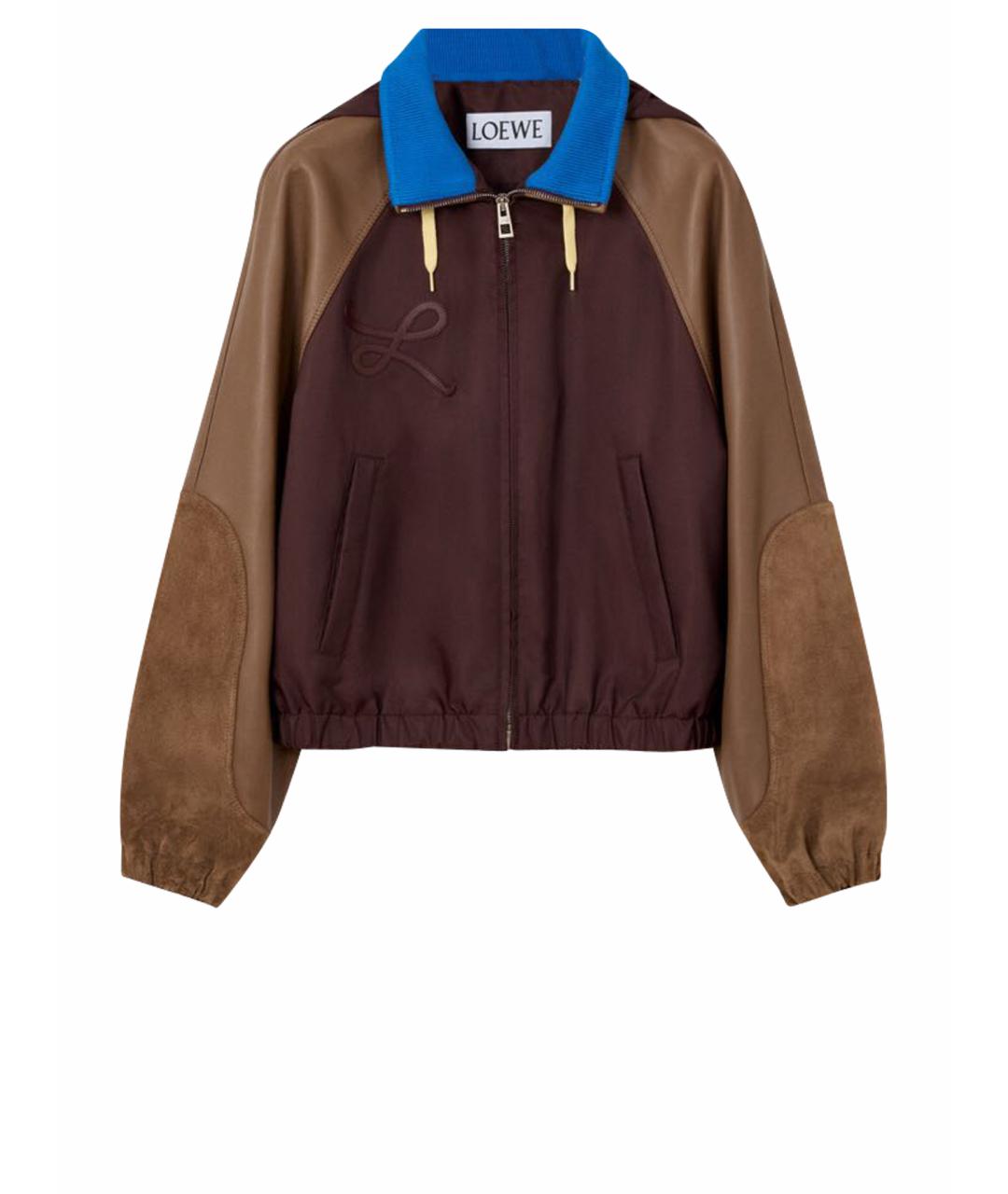 LOEWE Коричневая куртка, фото 1