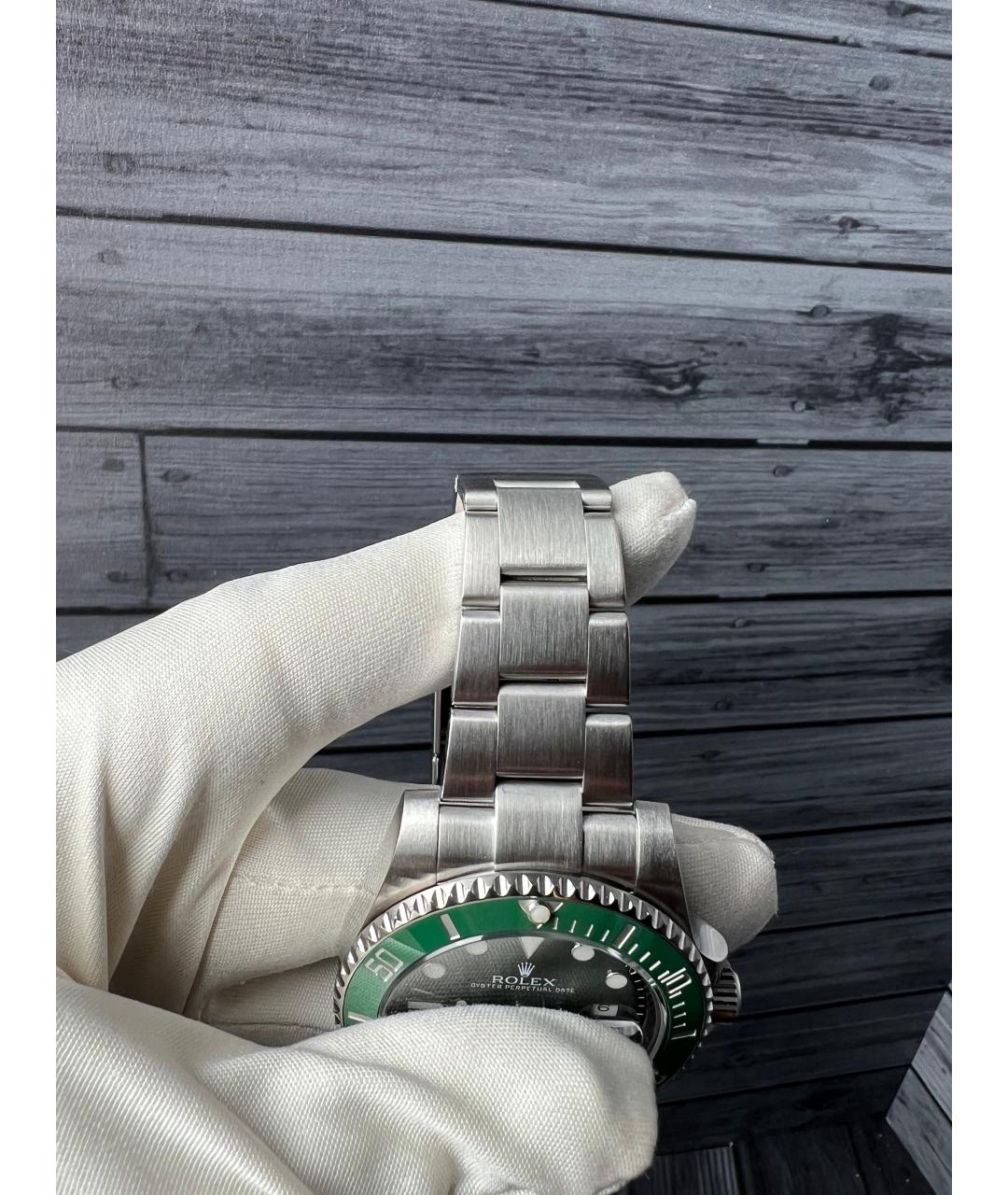 ROLEX Зеленые часы, фото 6