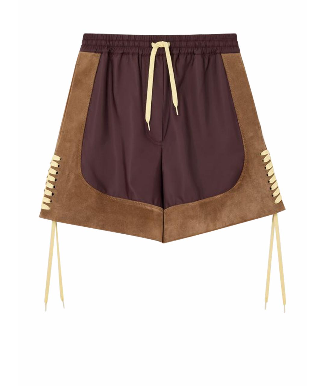 LOEWE Коричневые шорты, фото 1