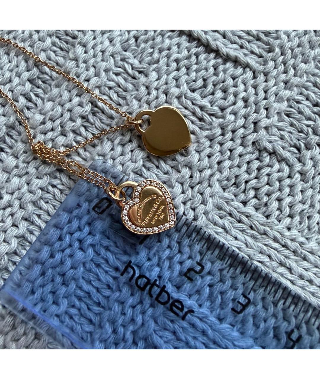 TIFFANY&CO Золотое колье из розового золота, фото 4