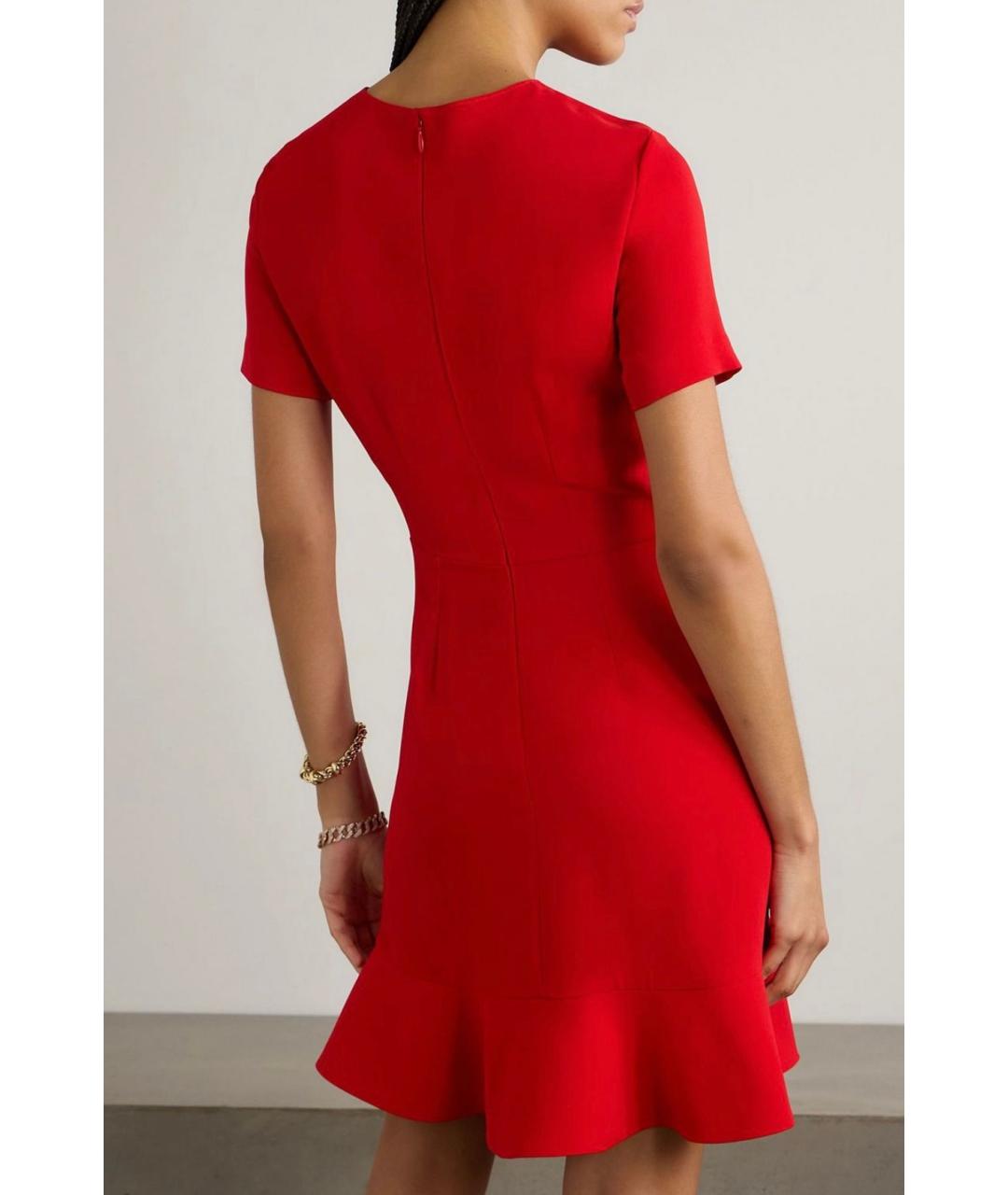 STELLA MCCARTNEY Красное коктейльное платье, фото 3