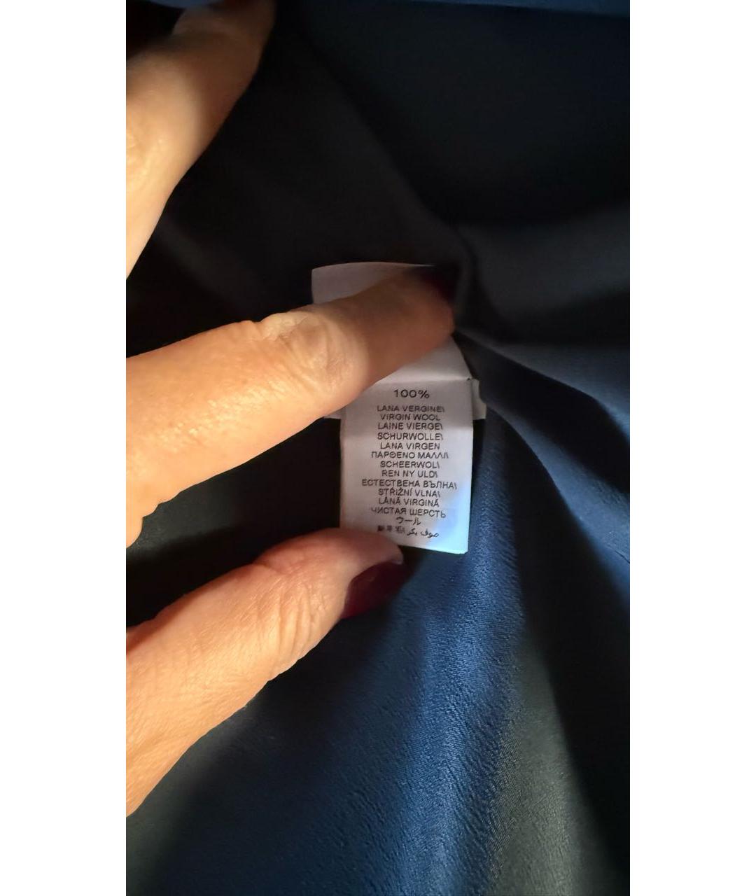 BRUNELLO CUCINELLI Серое шерстяное пальто, фото 4