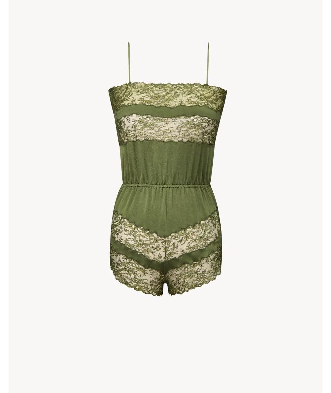 SAINT LAURENT Хаки комбинезон, фото 3