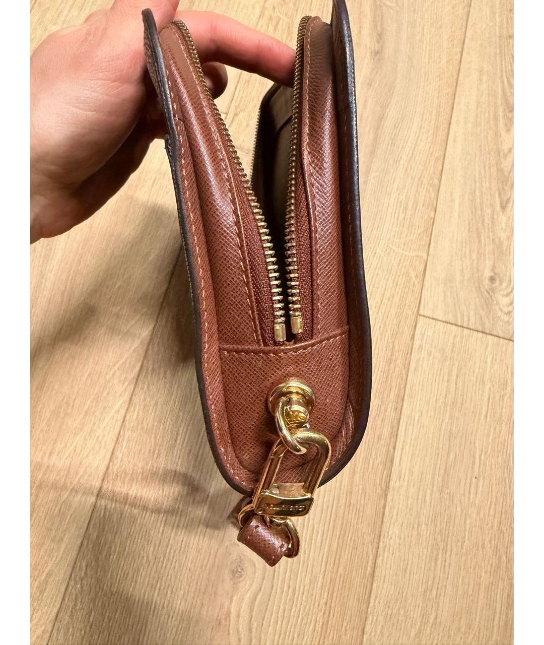 LOUIS VUITTON Коричневая барсетка, фото 6