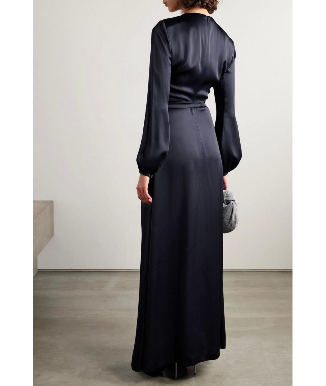 STELLA MCCARTNEY Темно-синее коктейльное платье, фото 3