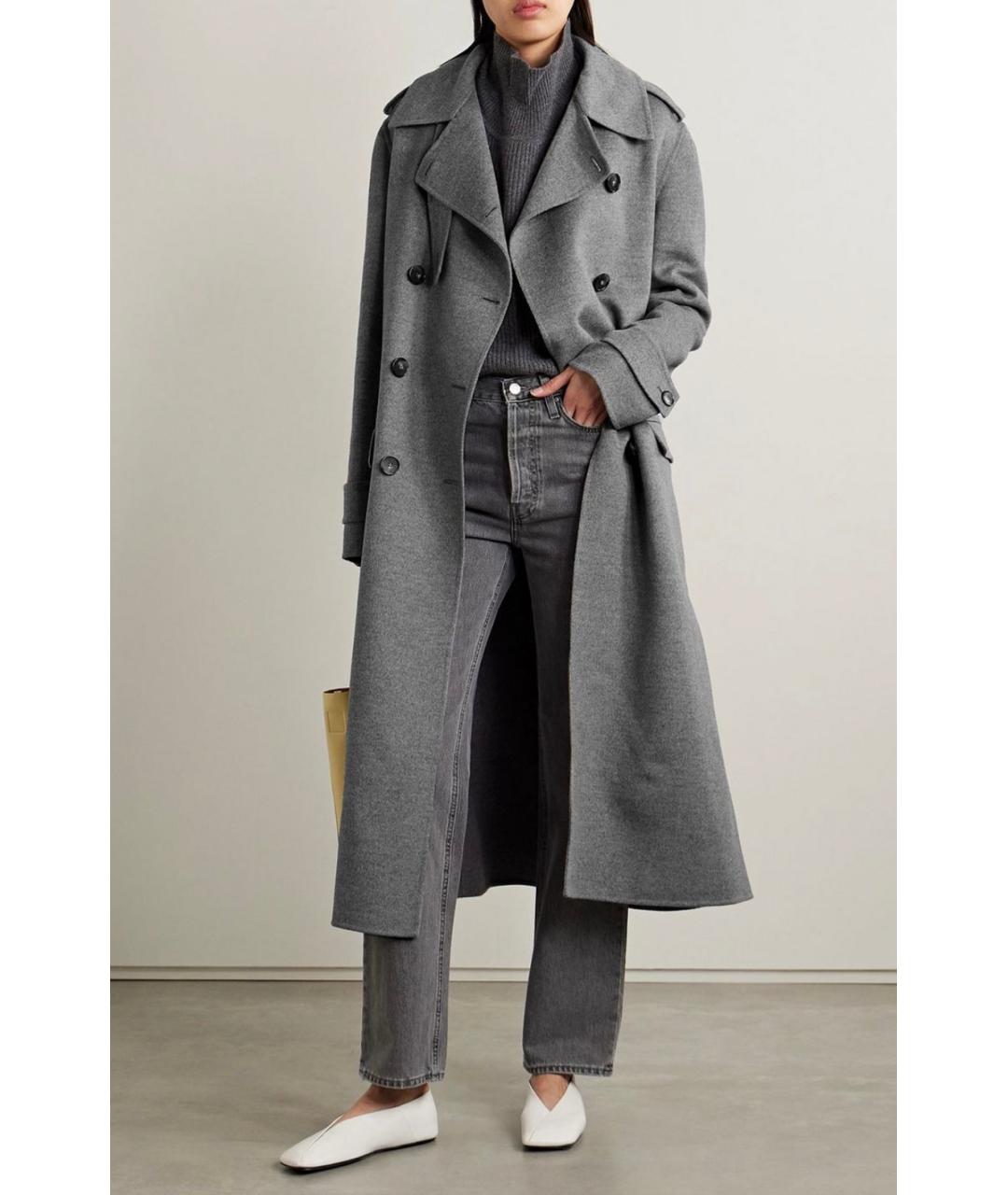 STELLA MCCARTNEY Серый тренч/плащ, фото 3