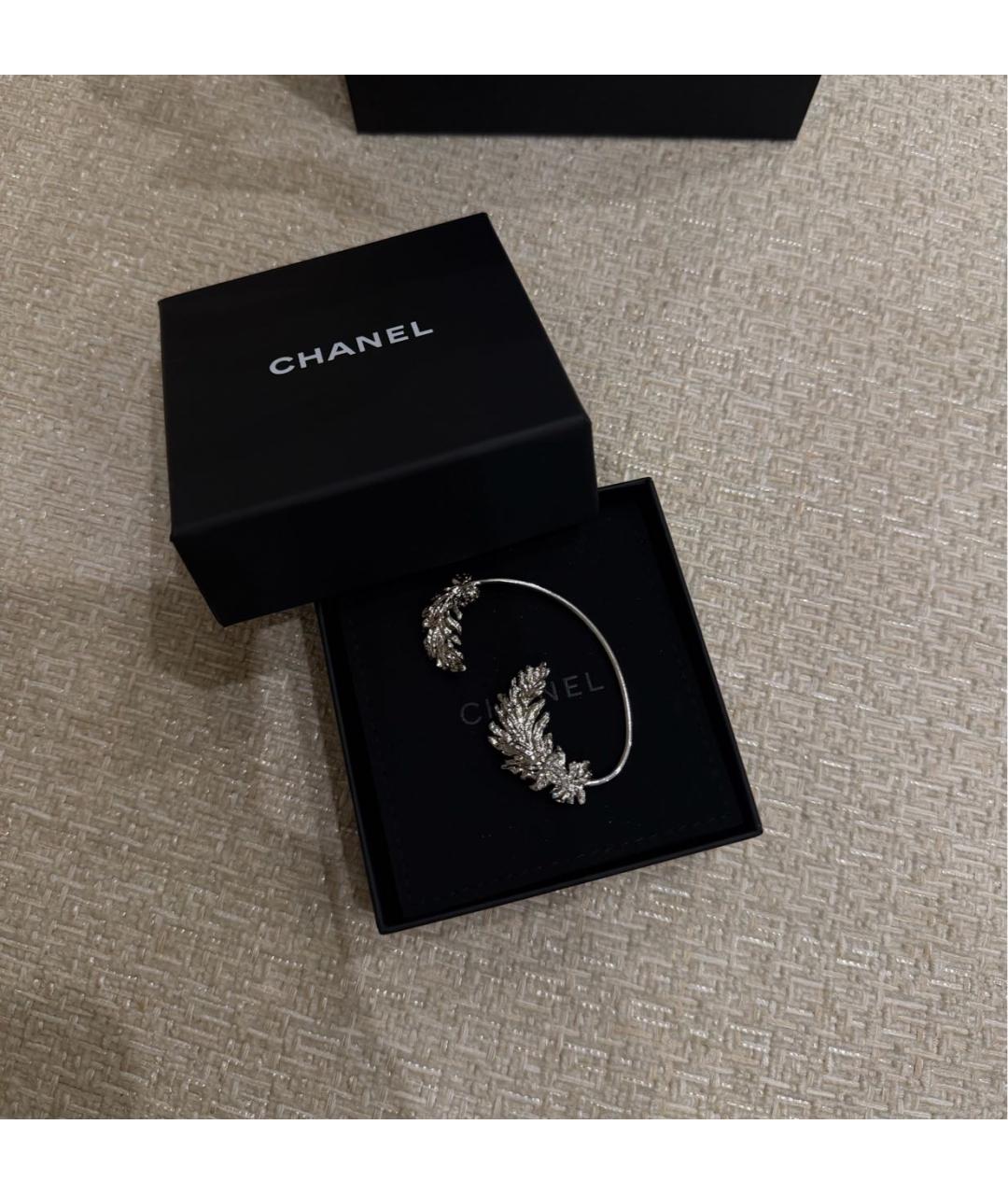 CHANEL Серебряные серебряные серьги, фото 2