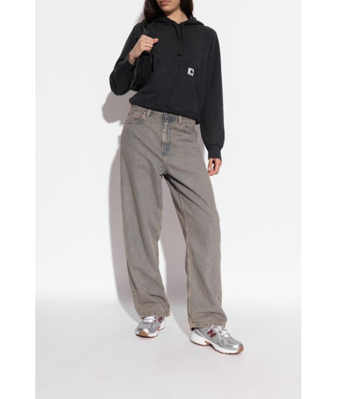 NEW BALANCE Серые текстильные кроссовки, фото 5