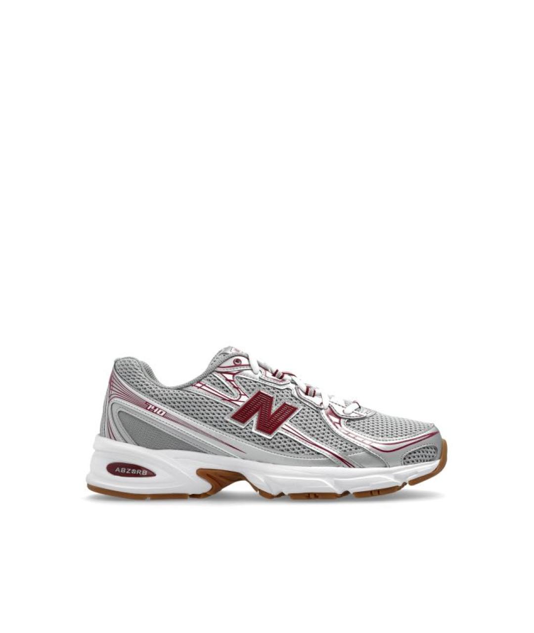 NEW BALANCE Серые текстильные кроссовки, фото 1