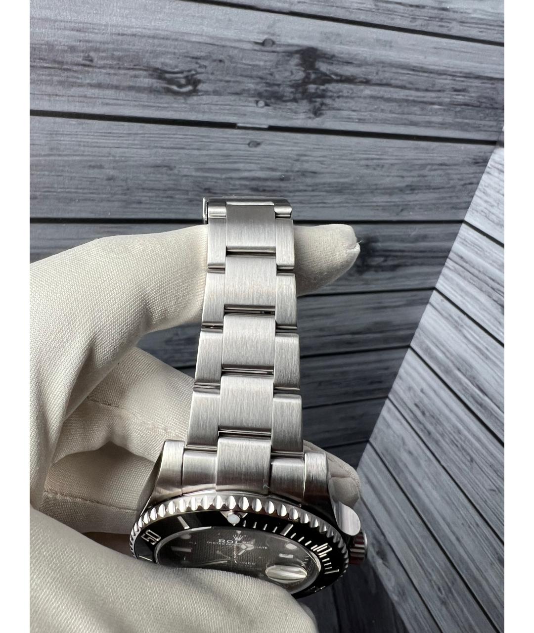 ROLEX Черные часы, фото 7