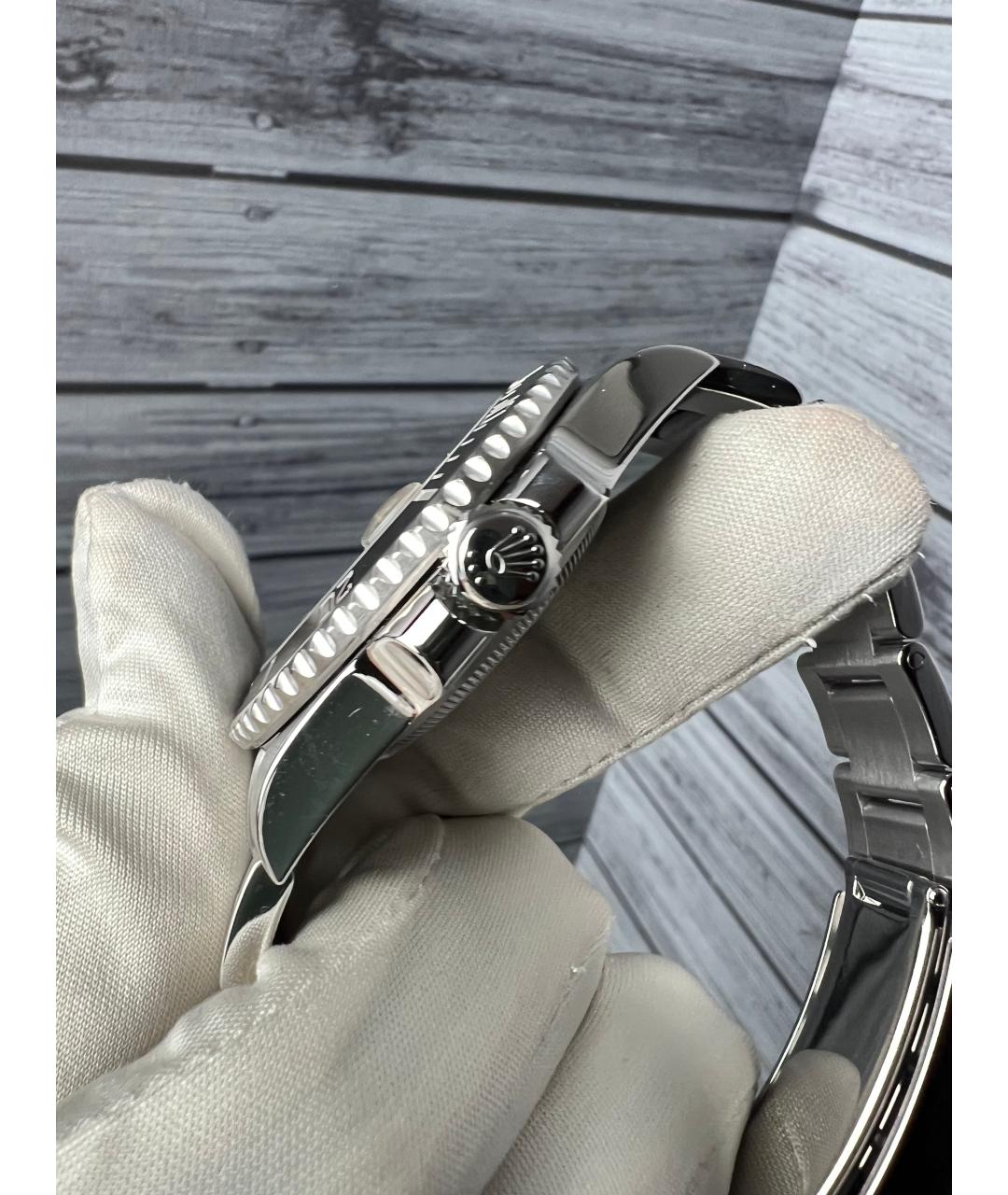 ROLEX Черные часы, фото 4