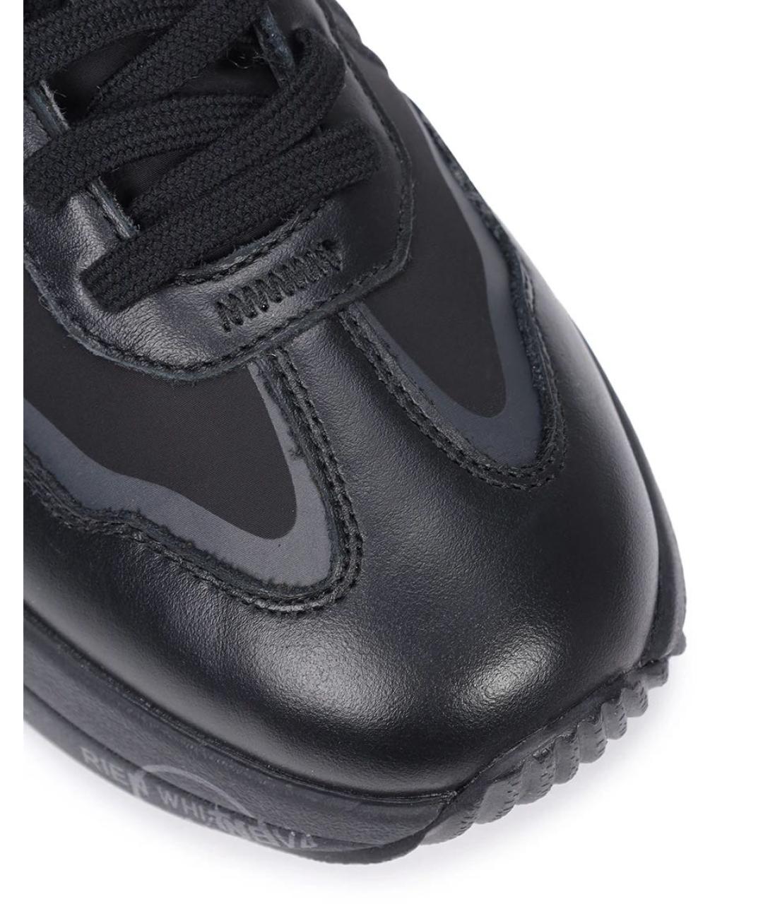 PREMIATA Черные кожаные кроссовки, фото 4