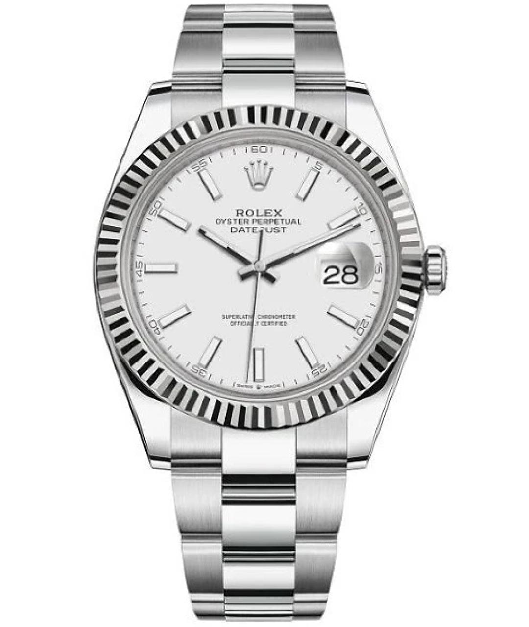 ROLEX Белые часы, фото 1