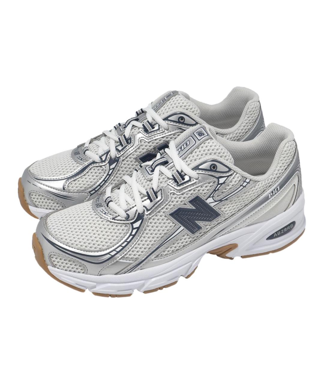 NEW BALANCE Серые текстильные кроссовки, фото 8