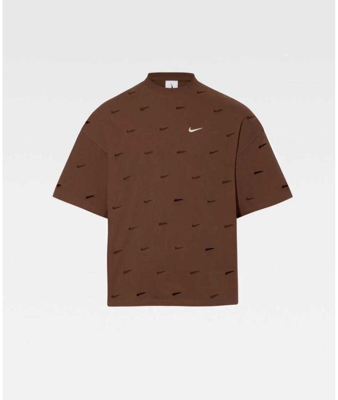 JACQUEMUS Коричневая футболка, фото 9