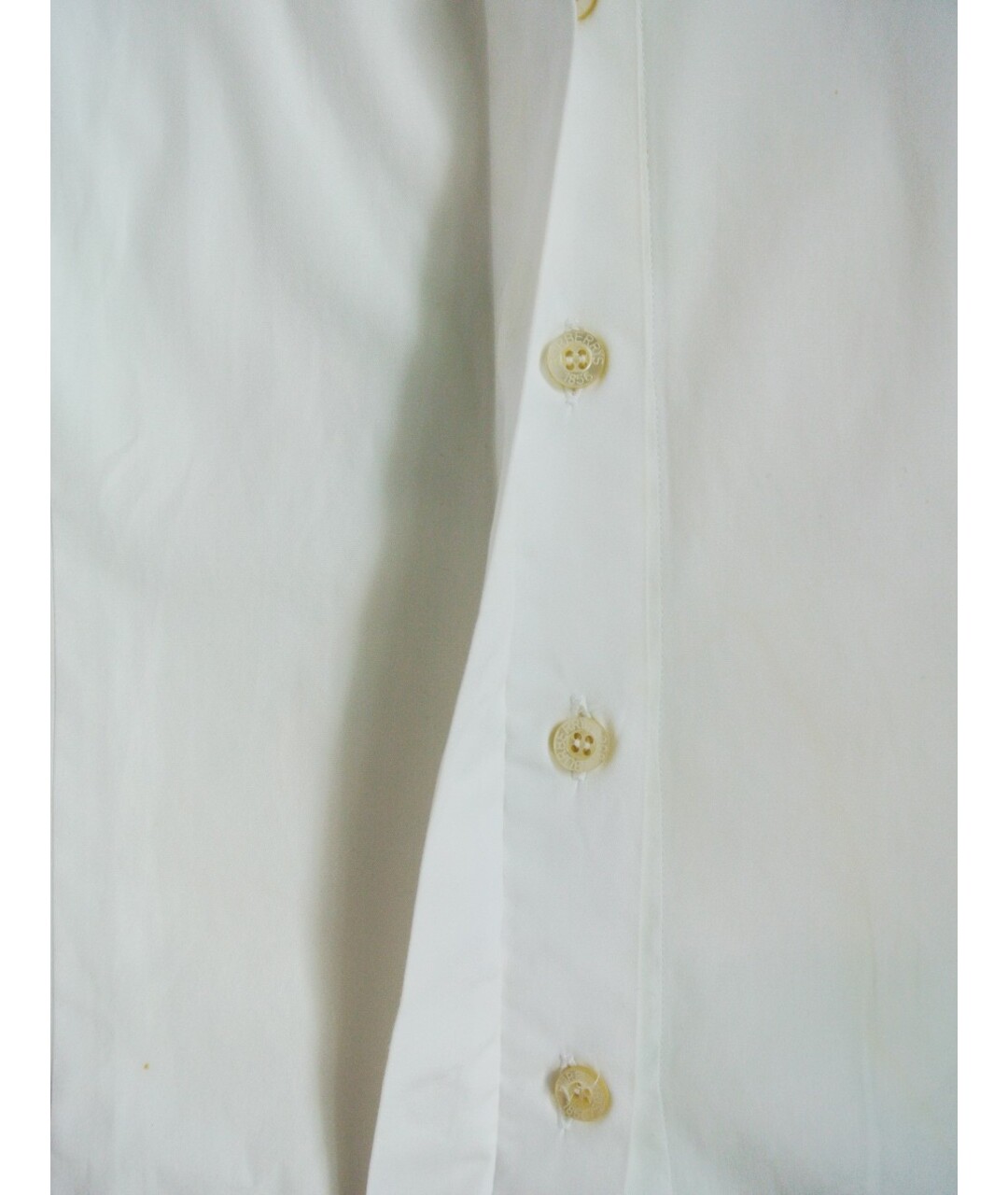 BURBERRY VINTAGE Белая хлопковая рубашка, фото 2