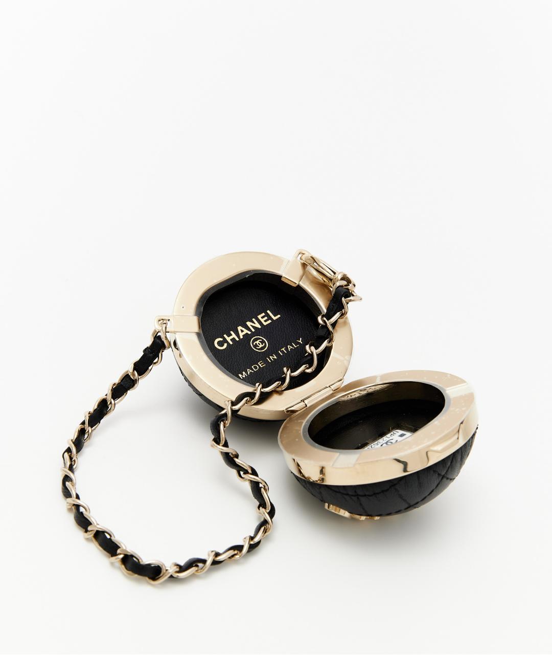 CHANEL Черный брелок, фото 4