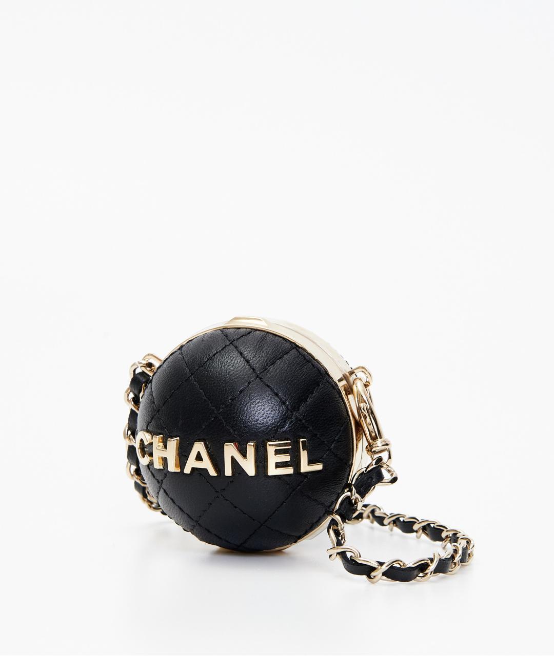 CHANEL Черный брелок, фото 2