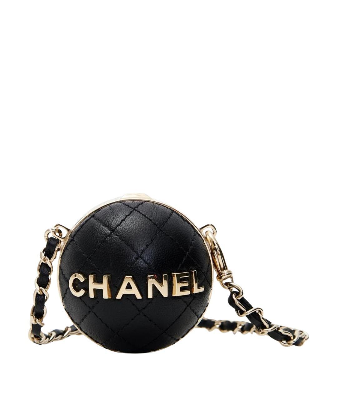 CHANEL Черный брелок, фото 1