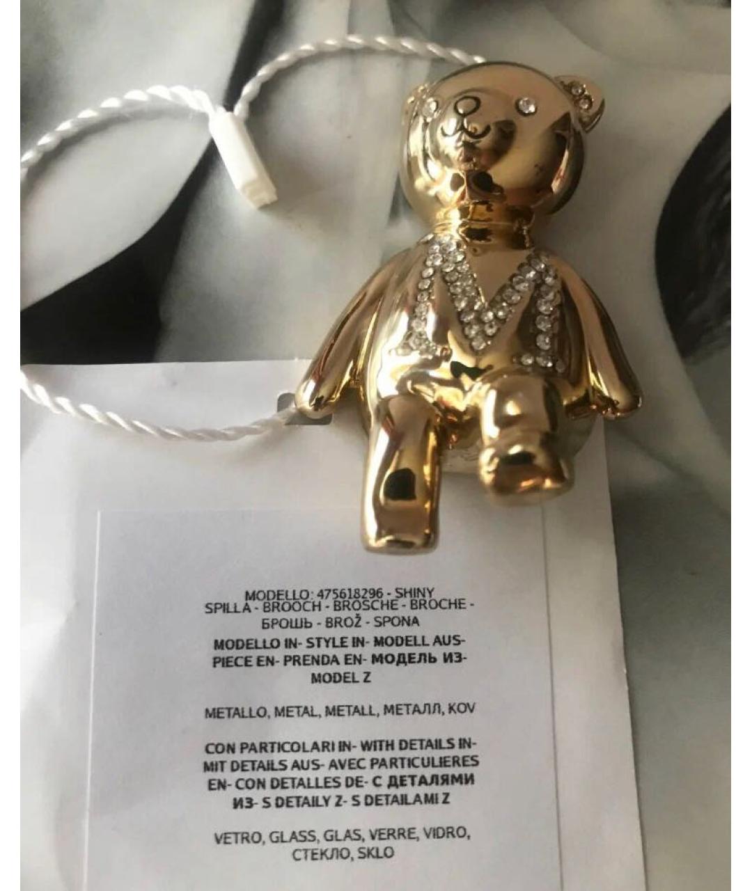 MAX MARA Золотая металлическая булавка / брошь, фото 5