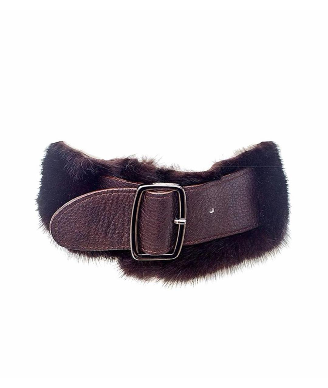 MAX MARA Коричневый воротник, фото 1