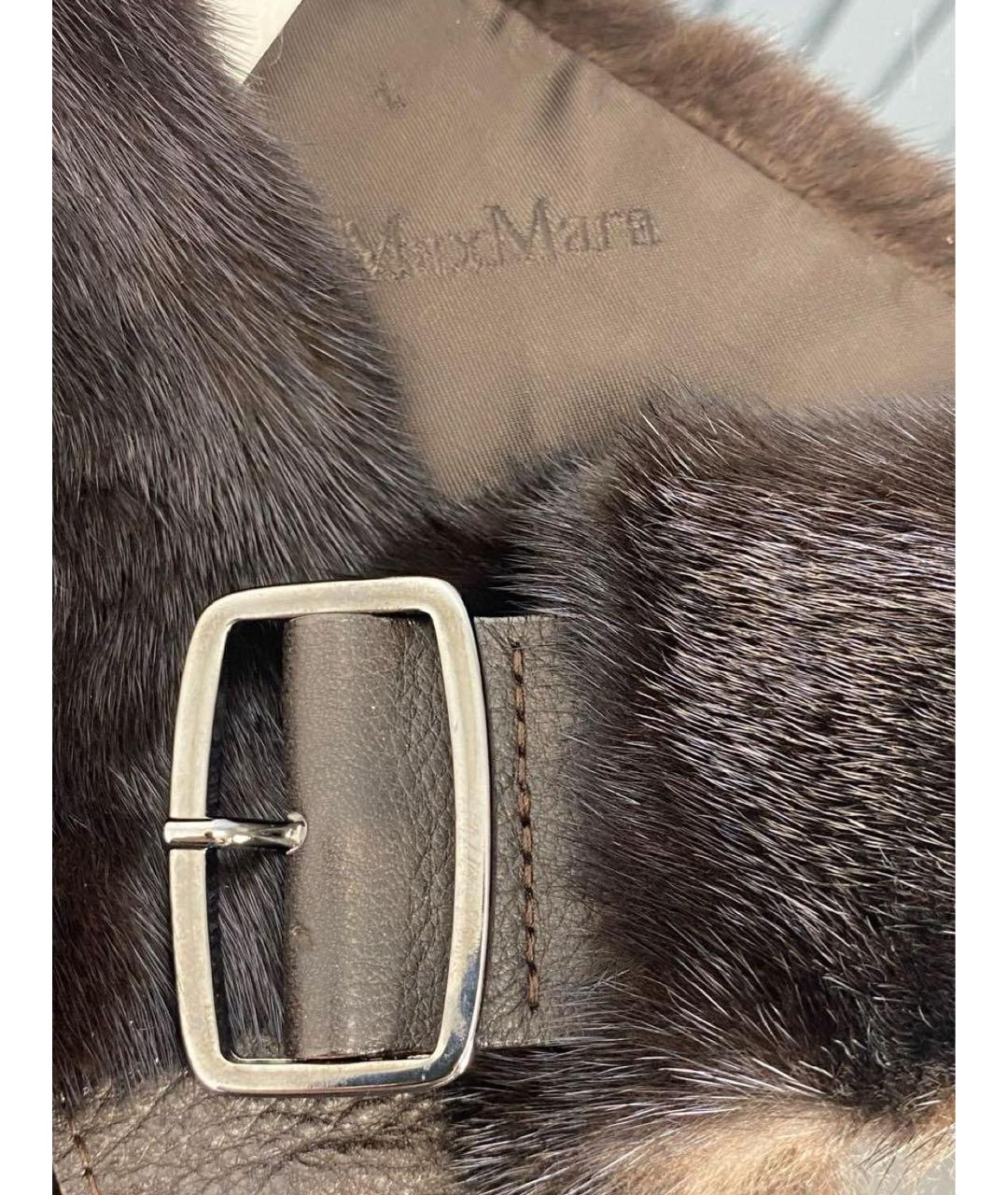 MAX MARA Коричневый воротник, фото 5