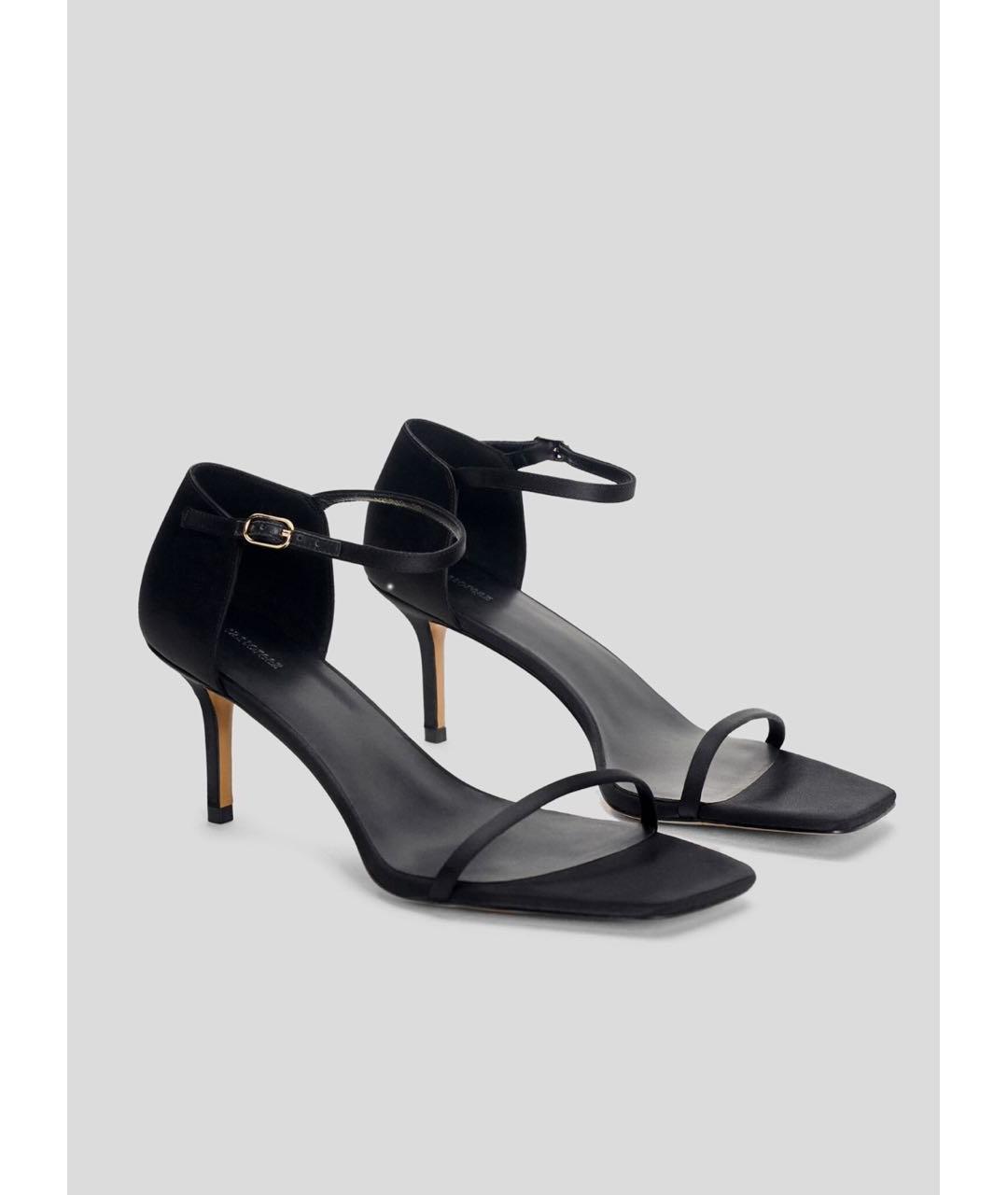 12 STOREEZ Черные текстильные босоножки, фото 2