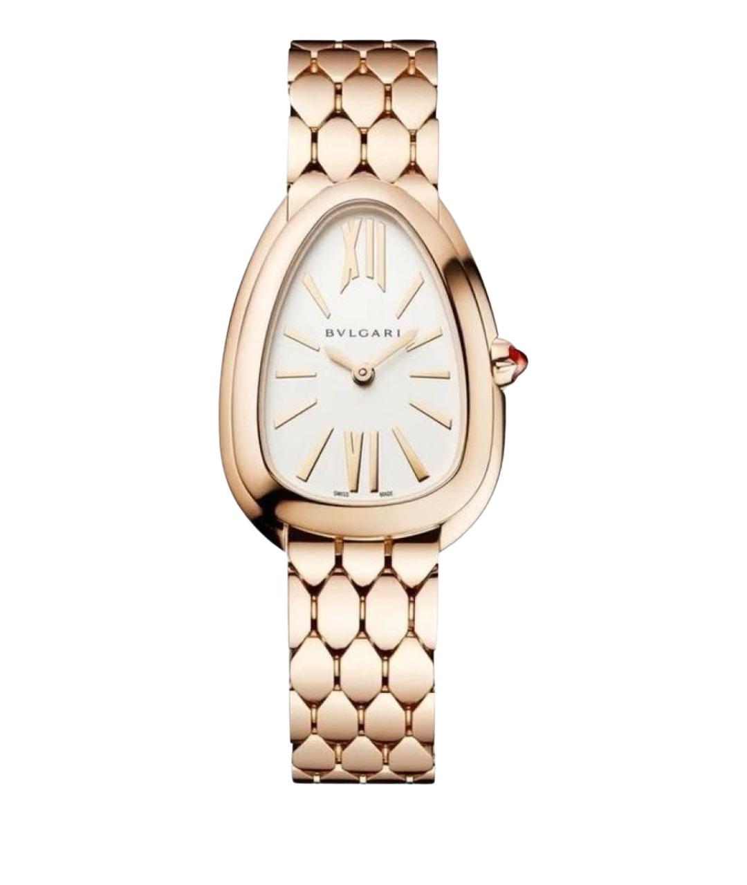 BVLGARI Золотые часы из розового золота, фото 1