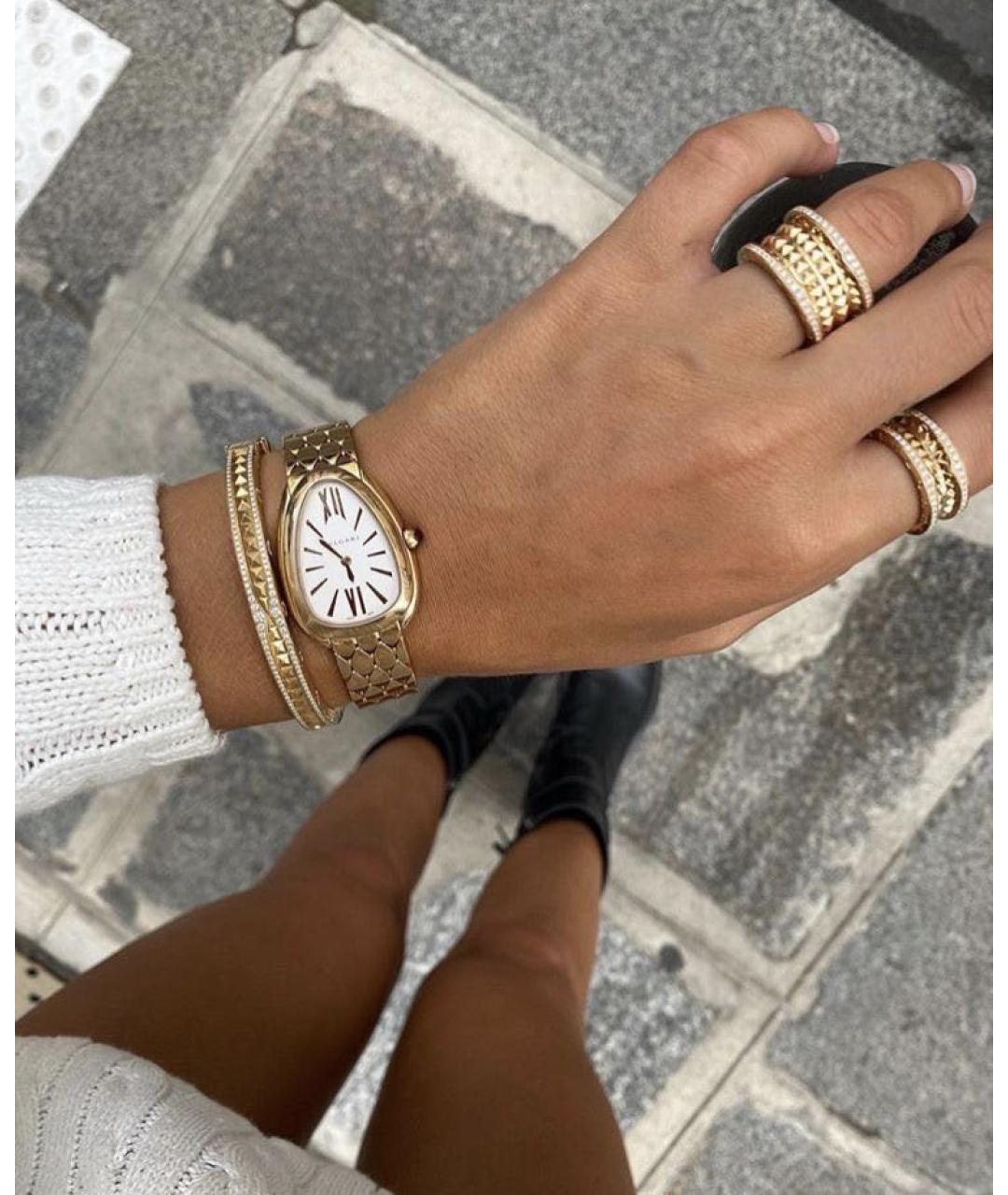 BVLGARI Золотые часы из розового золота, фото 5