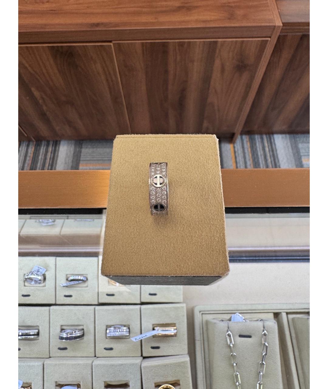 CARTIER Серебряное кольцо из белого золота, фото 3