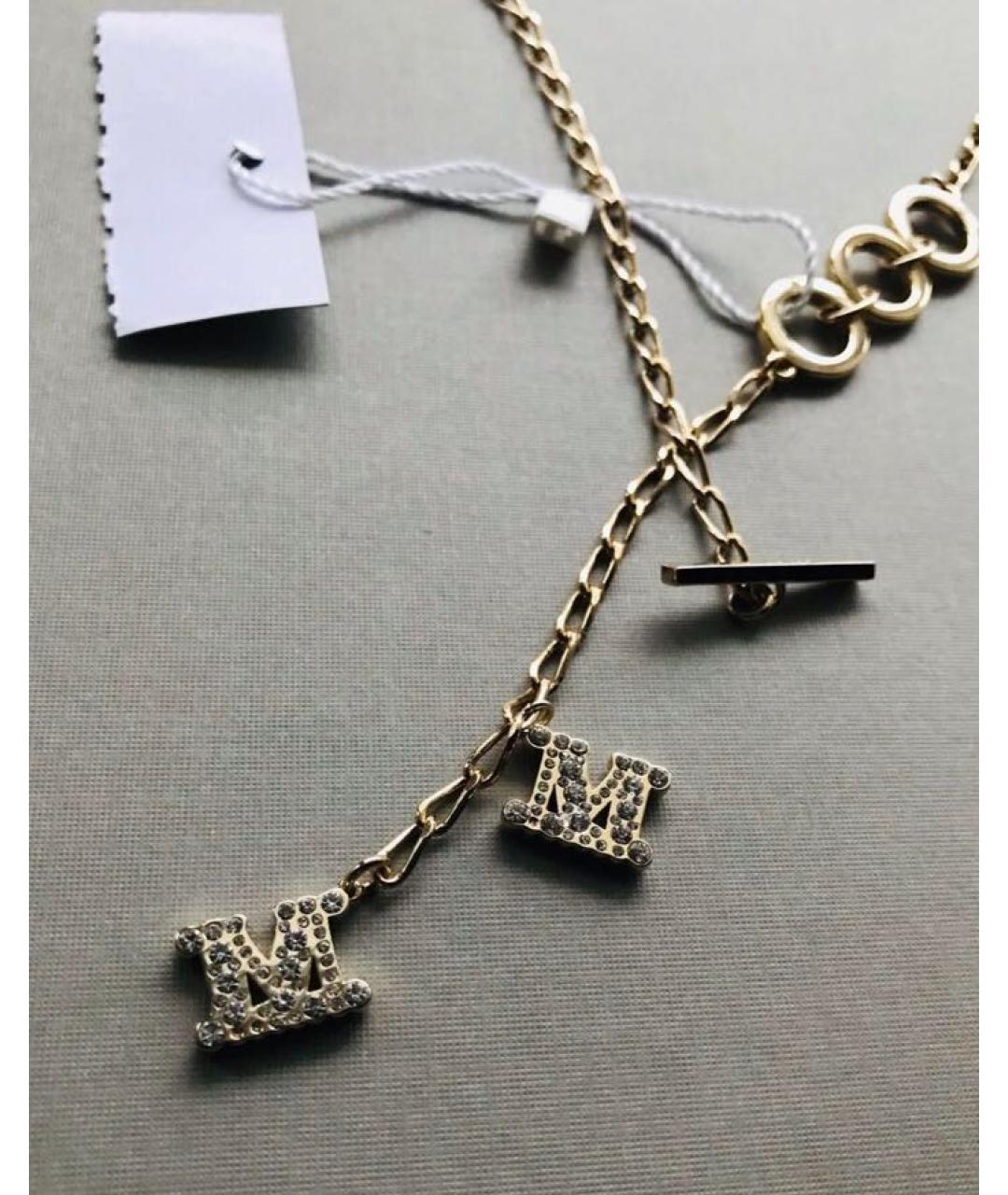 MAX MARA Золотое металлическое колье, фото 6