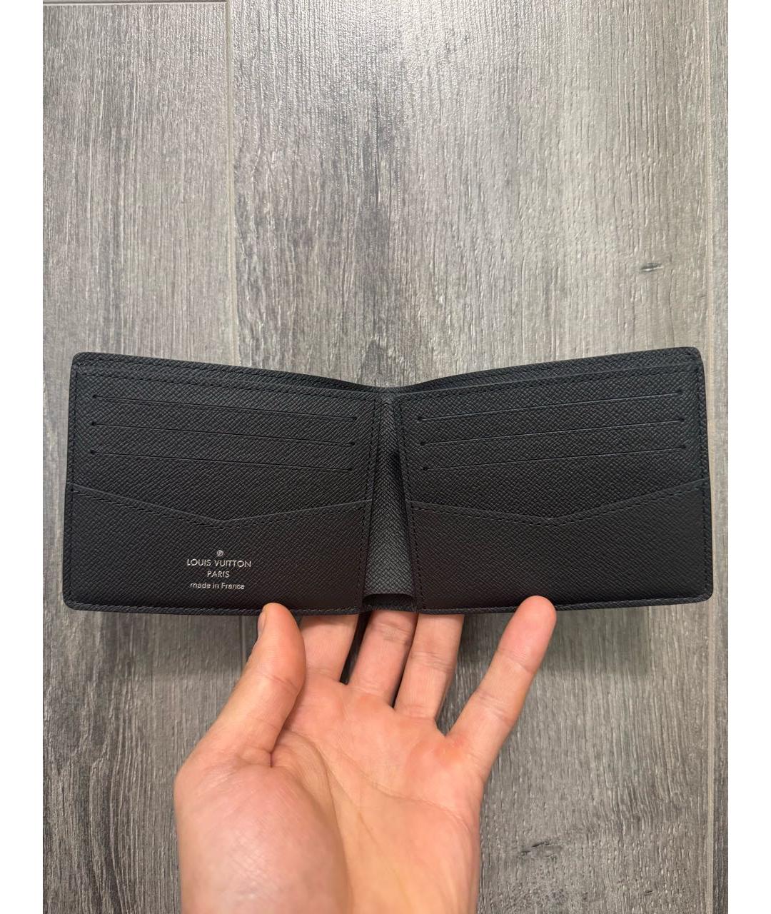 LOUIS VUITTON Серый кошелек, фото 7