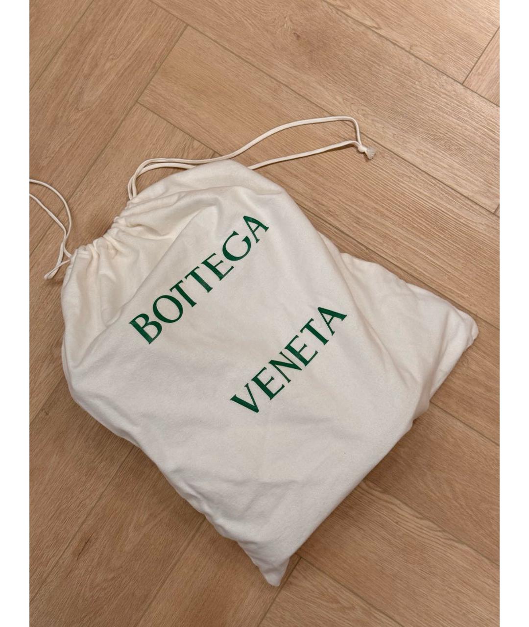 BOTTEGA VENETA Фиолетовые кожаные ботинки, фото 5