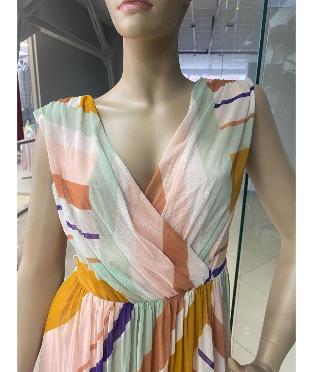 MAX MARA Горчичный полиамидовый сарафан, фото 3