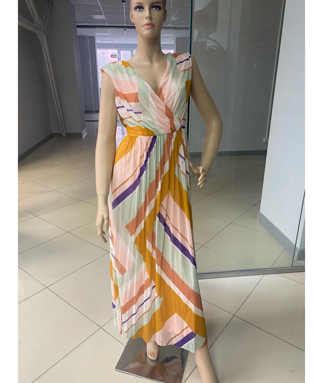 MAX MARA Горчичный полиамидовый сарафан, фото 6