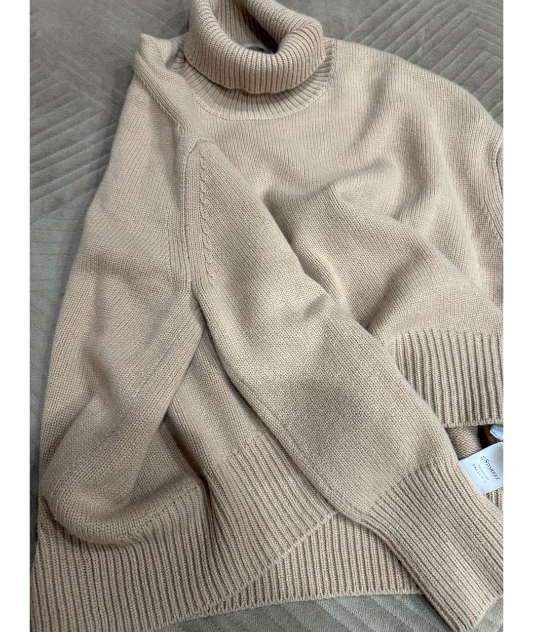 12 STOREEZ Бежевый кашемировый джемпер / свитер, фото 4