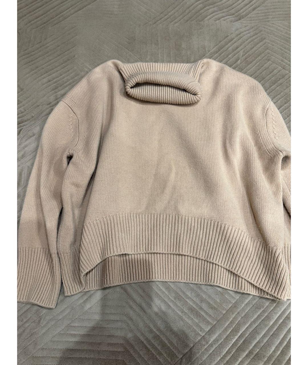12 STOREEZ Бежевый кашемировый джемпер / свитер, фото 8