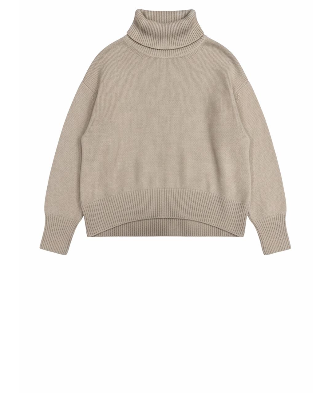 12 STOREEZ Бежевый кашемировый джемпер / свитер, фото 1