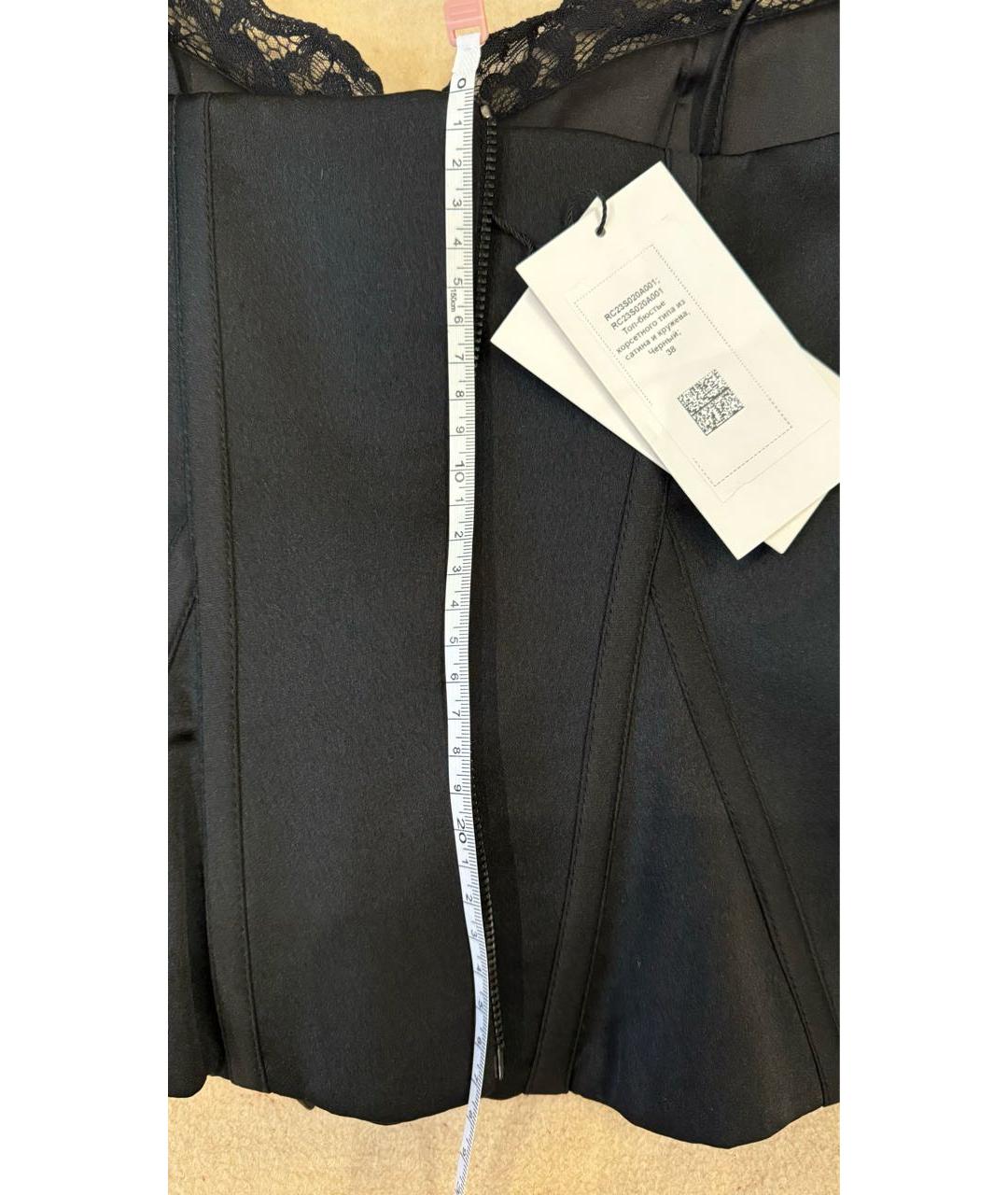 ROZIECORSETS Черный полиэстеровый корсет, фото 6