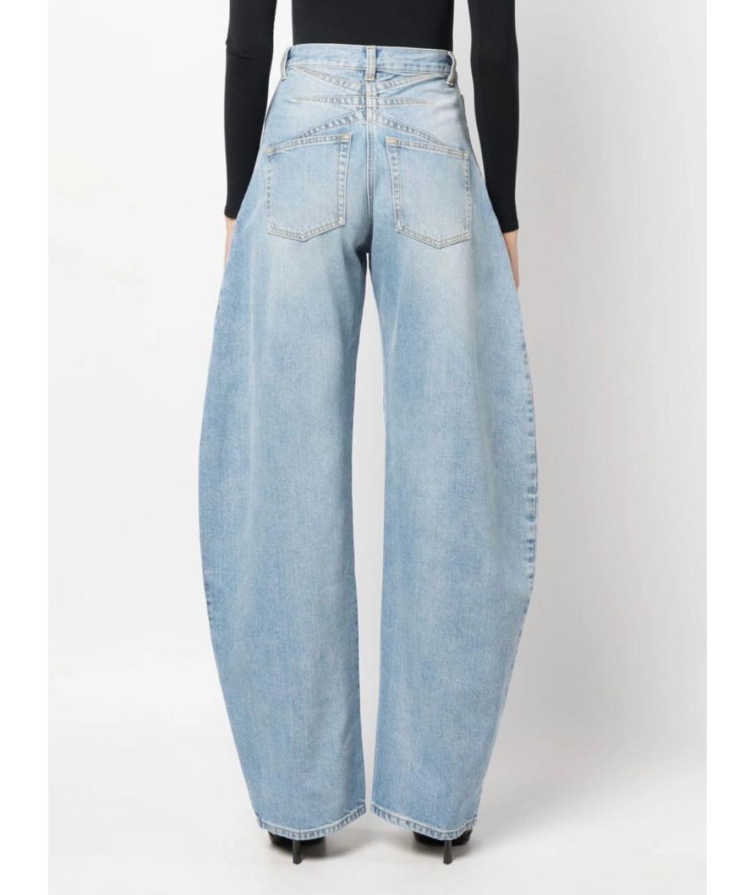 ALAIA Голубые прямые джинсы, фото 2