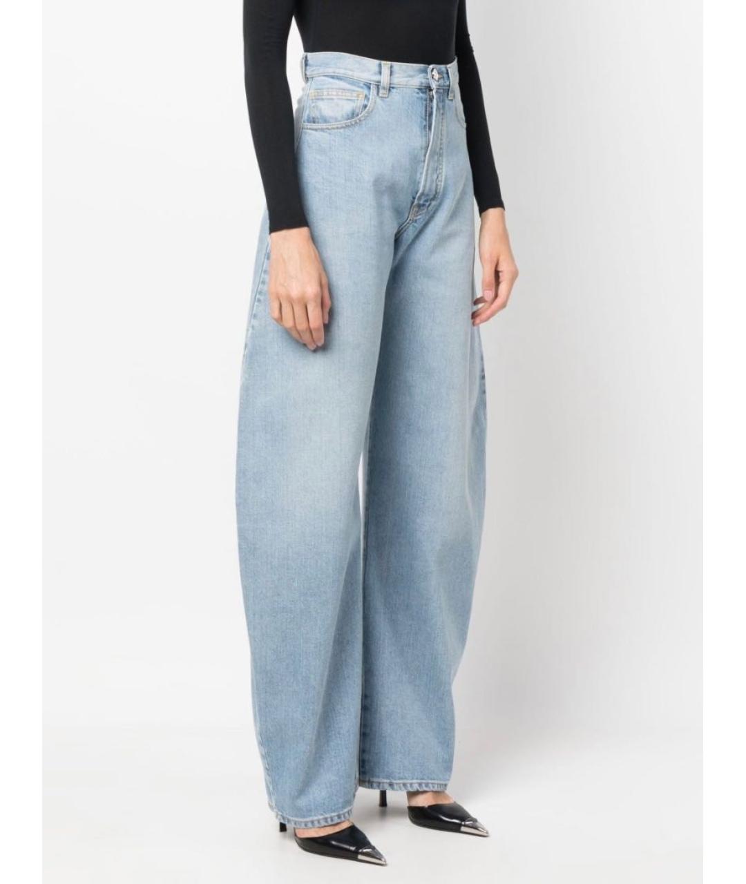 ALAIA Голубые прямые джинсы, фото 3