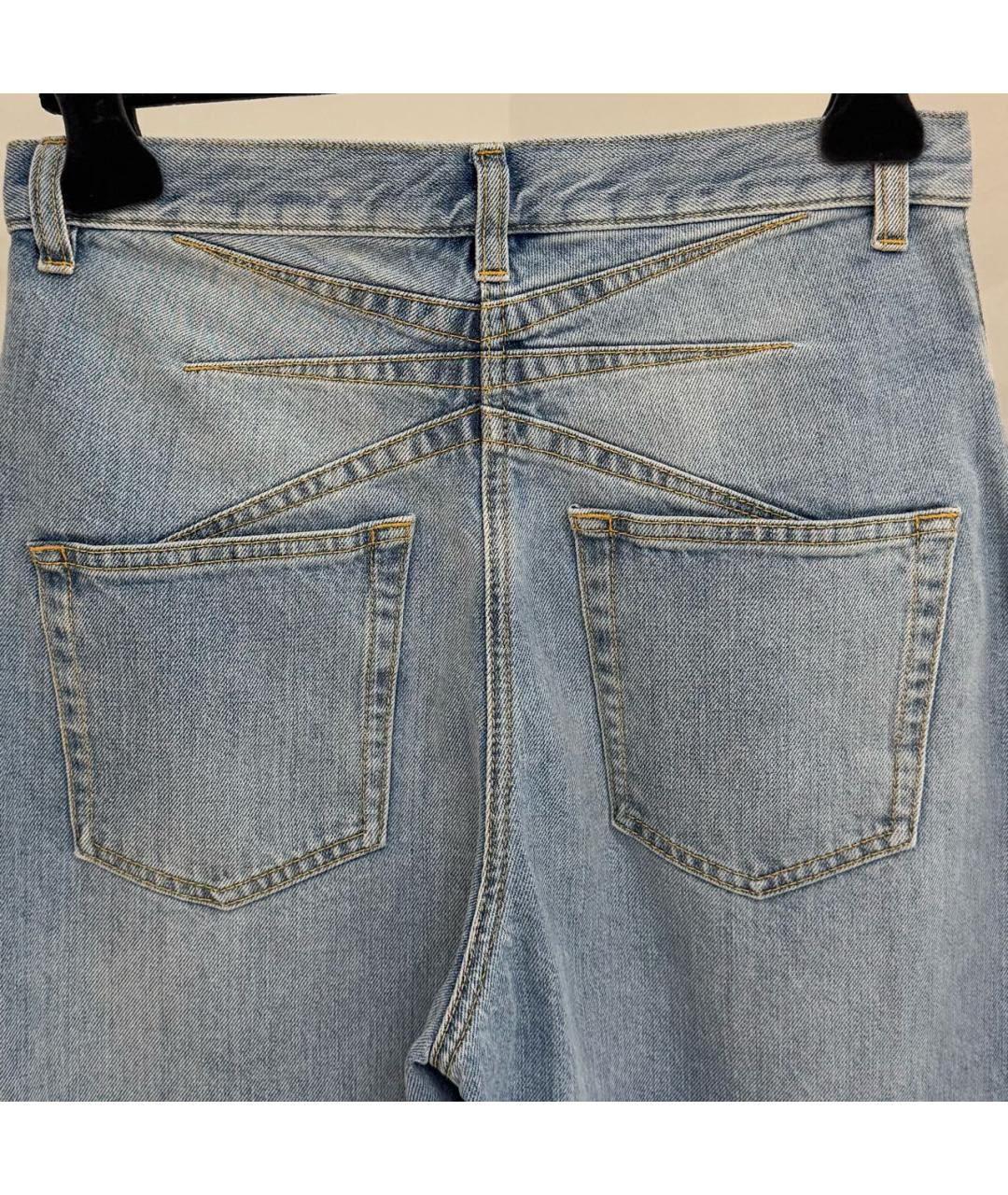 ALAIA Голубые прямые джинсы, фото 6