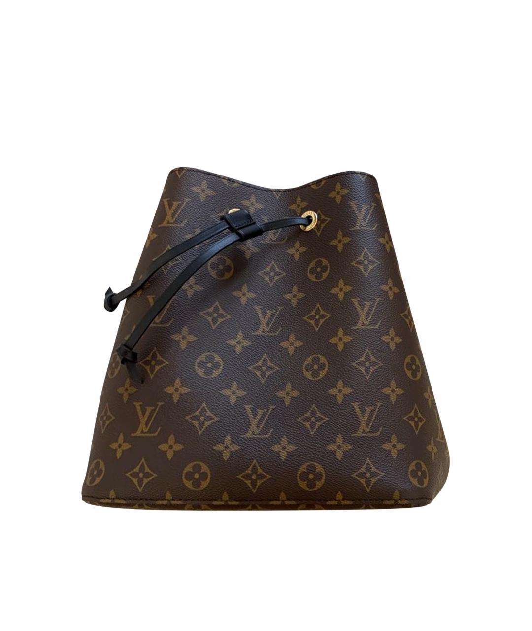 LOUIS VUITTON Коричневая сумка через плечо, фото 1